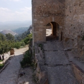Santa María Gate. Defense in elbow and noble rooms Santa María Gate. Defense in elbow and noble rooms